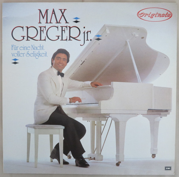 Max Greger Jr. - Für Eine Nacht Voller Seligkeit (LP, Album)