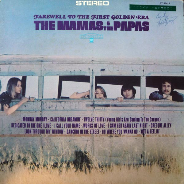 The Mamas & The Papas - Farewell To The First Golden Era (LP, Comp, Club, Cap)
