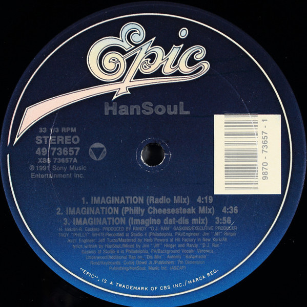 HanSouL* - Imagination b/w Giggolo Jig (12", Single)