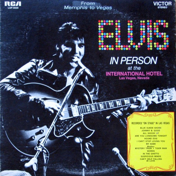 Elvis Presley - From Memphis To Vegas / From Vegas To Memphis (2xLP, Album)