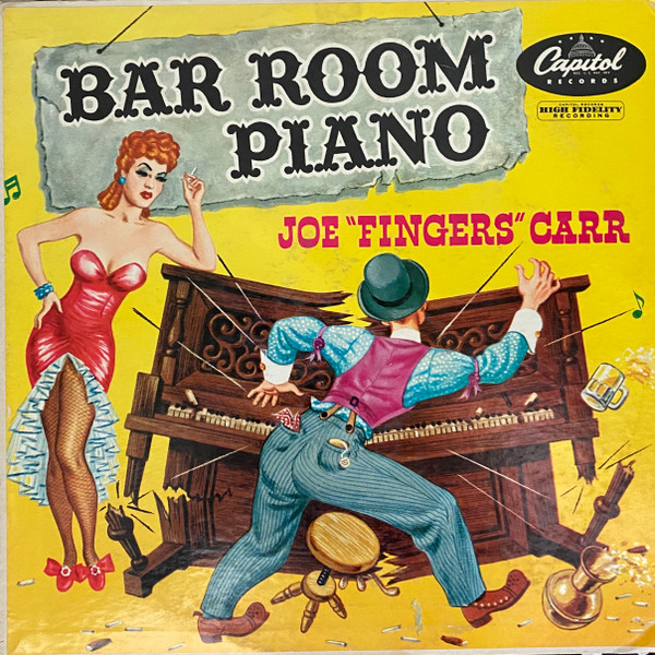 Joe "Fingers" Carr - Bar Room Piano (LP, Mono)