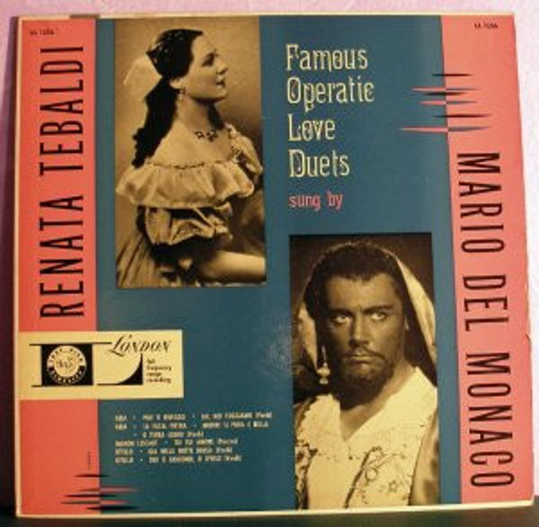Renata Tebaldi, Mario Del Monaco - Famous Operatic Duets (LP, Album)