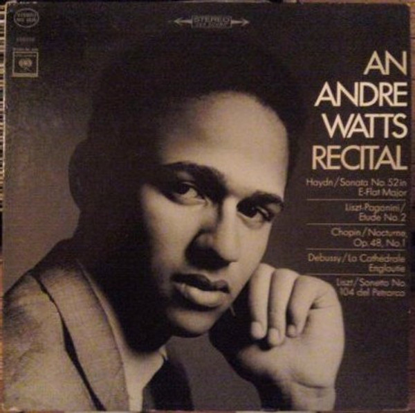 Andre Watts* - An Andre Watts Recital (LP, Album)