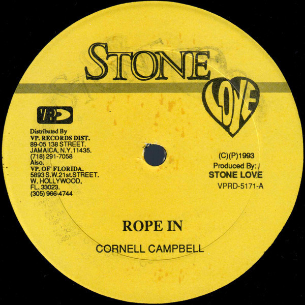 Cornell Campbell / Spragga Benz - Rope In / Jump Up And Swear (12")