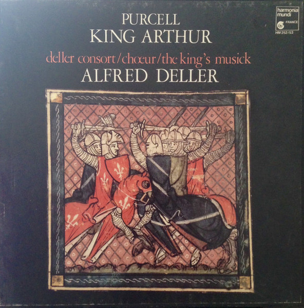 Purcell* - Deller Consort / Chœur* / The King's Musick, Alfred Deller - King Arthur   (2xLP + Box)