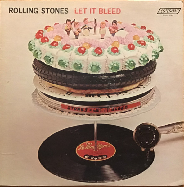 The Rolling Stones - Let It Bleed (LP, Album, Wad)