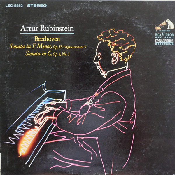 Artur Rubinstein*, Beethoven* - Sonata In F Minor, Opus 57 ("Appassionata") / Sonata In C, Opus 2, No. 3 (LP, Album)