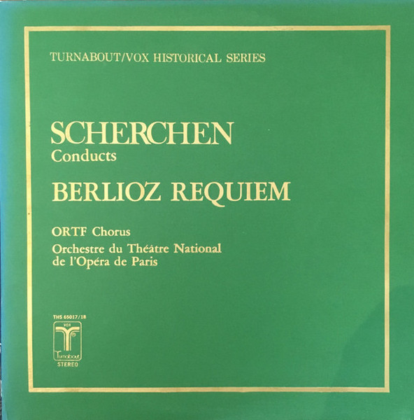 Scherchen*, Berlioz*, ORTF Chorus*, Orchestre Du Théâtre National De L'Opera De Paris* - Requiem (2xLP, Gat)