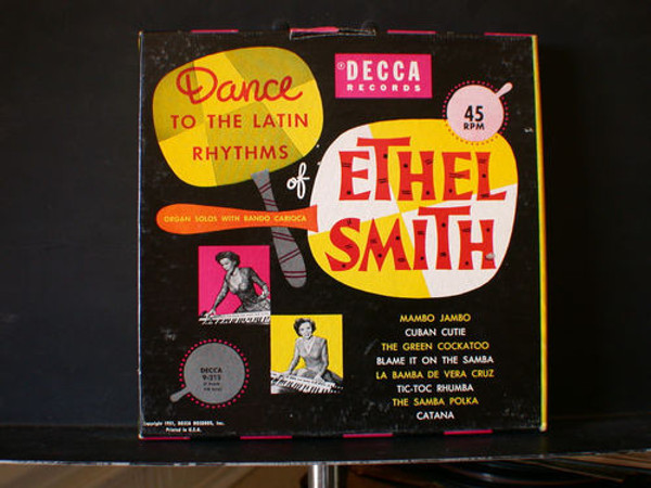 Ethel Smith, The Bando Carioca - Dance To The Latin Rhythms Of Ethel Smith (4x7" + Box, Album)