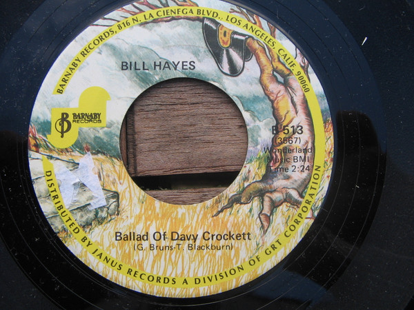 Bill Hayes - The Ballad Of Davy Crockett / Farewell (7", Single, RE)