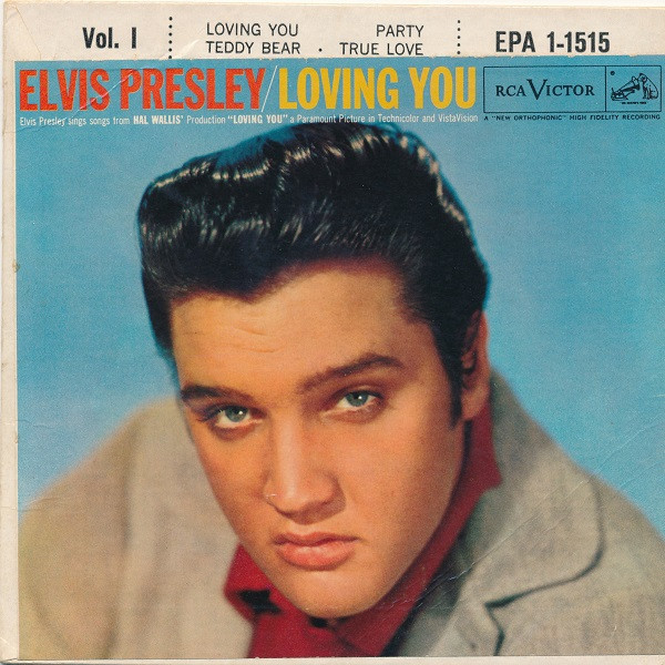 Elvis Presley - Loving You Vol.1 (7", EP, Mono)