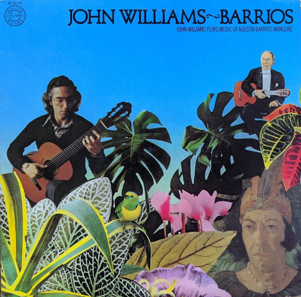 John Williams (7) - Barrios* - John Williams Plays Music Of Agustín Barrios Mangoré (LP, Album)