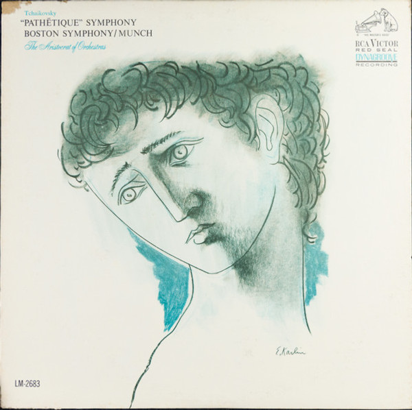 Tchaikovsky* - Boston Symphony* / Munch* - "Pathétique" Symphony (LP, Album, Mono, Ind)