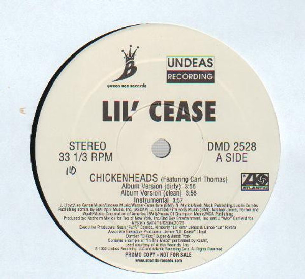 Lil' Cease - Chickenheads / Mr. Nasty (12", Promo)