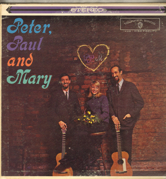 Peter, Paul And Mary* - Peter, Paul And Mary (LP, Album, Pit)