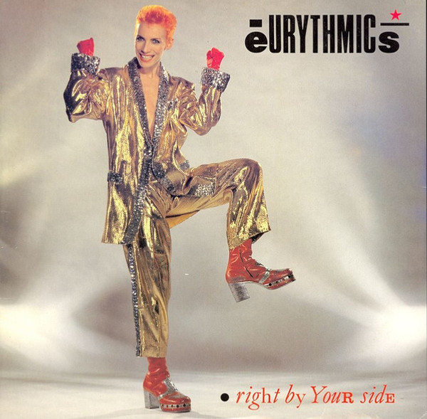 Eurythmics - Right By Your Side (12", Single, EMI)