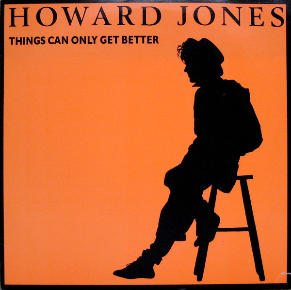 Howard Jones - Things Can Only Get Better (12", Ora)