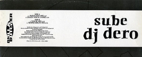 DJ Dero - Sube (12")