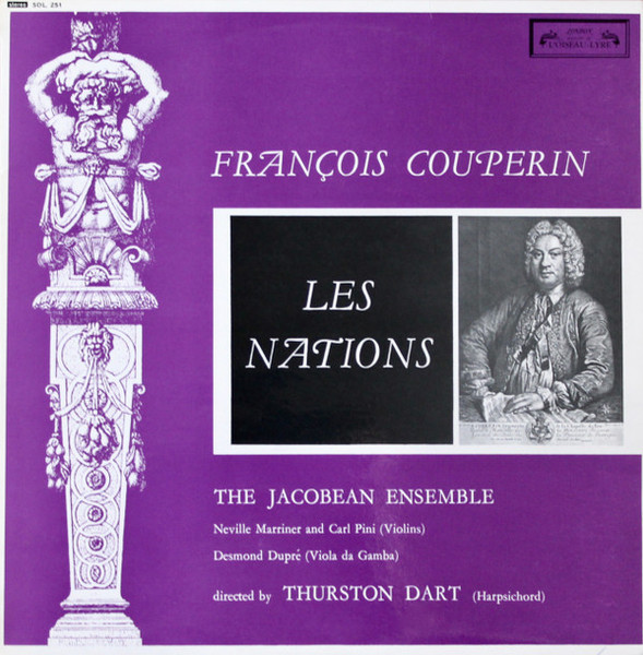 François Couperin - The Jacobean Ensemble - Les Nations (LP)