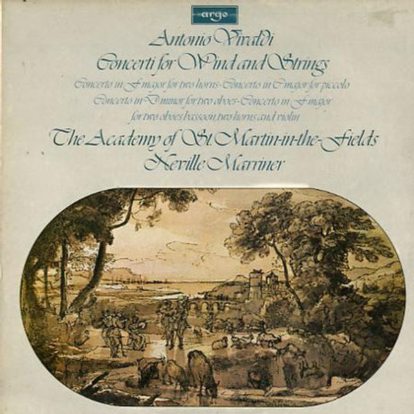 Antonio Vivaldi - The Academy Of St. Martin-in-the-Fields, Neville Marriner* - Concerti For Wind And Strings (LP)