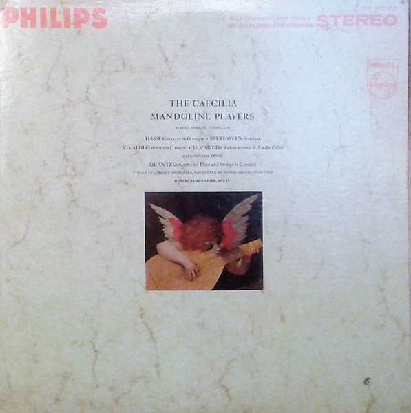 The Caecilia Mandoline Players*, Wessel Dekker - The Caecilia Mandoline Players (LP, Album, RE)