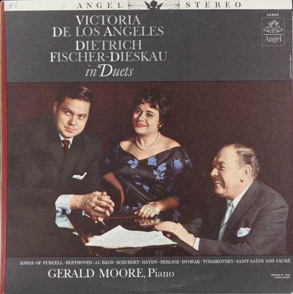 Victoria De Los Angeles, Dietrich Fischer-Dieskau, Gerald Moore - Duets (LP)