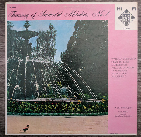Wal-Berg, Willi Stech, The Hamburg State Philharmonic Orchestra* - Treasury Of Immortal Melodies, No. 1 (LP)