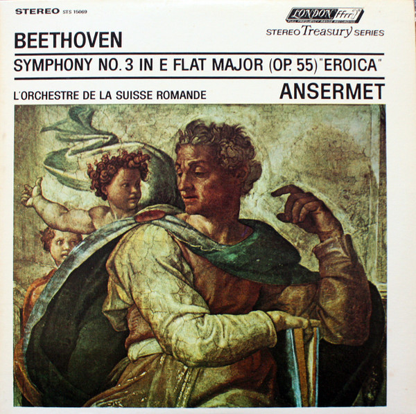 Beethoven*, L'Orchestre De La Suisse Romande, Ansermet* - Symphony No. 3 In E Flat Major (Op. 55) "Eroica" (LP, Album, RE, RP)
