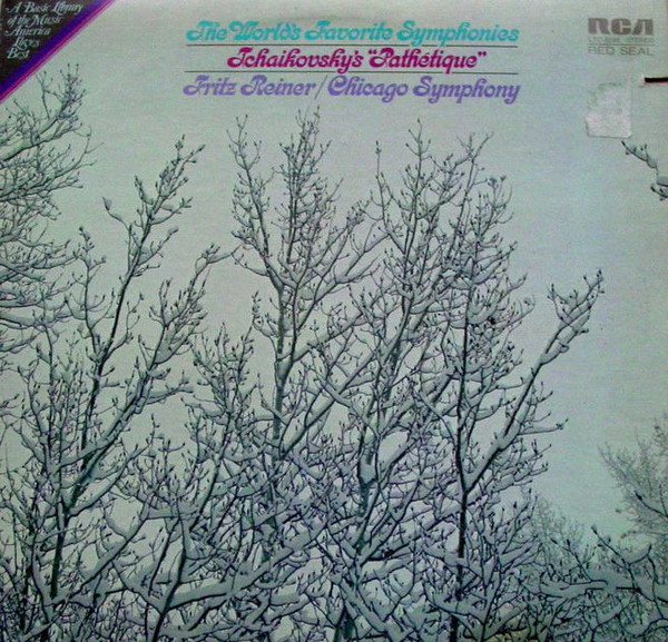 Tchaikovsky* : Chicago Symphony Orchestra*, Fritz Reiner - Pathétique Symphony (LP)