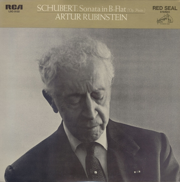 Schubert* - Arthur Rubinstein - Sonata In B-Flat (Op. Posth.) (LP, Dyn)