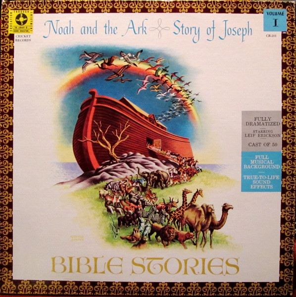 Leif Erickson - Bible Stories Volume I: Noah And The Ark / Story Of Joseph (LP, Album)
