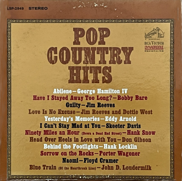 Various - Pop Country Hits (LP, Comp, Ind)