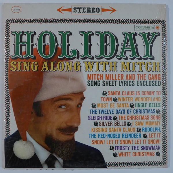 Mitch Miller And The Gang - Holiday Sing Along With Mitch (LP, Album, RE, Gat)