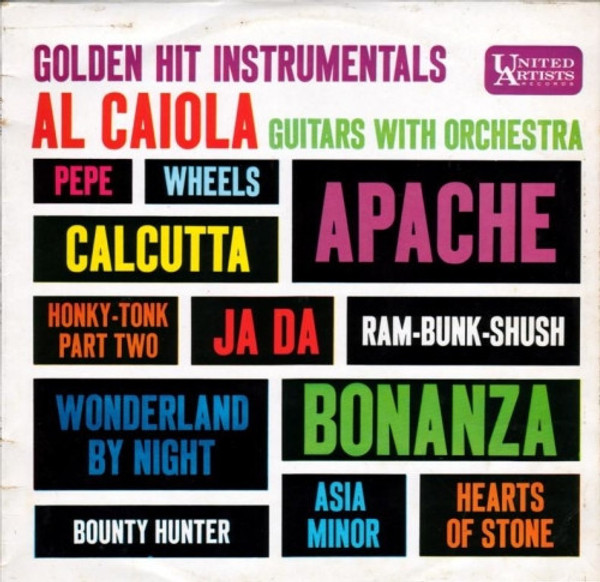 Al Caiola And His Orchestra - Golden Hit Instrumentals (LP)
