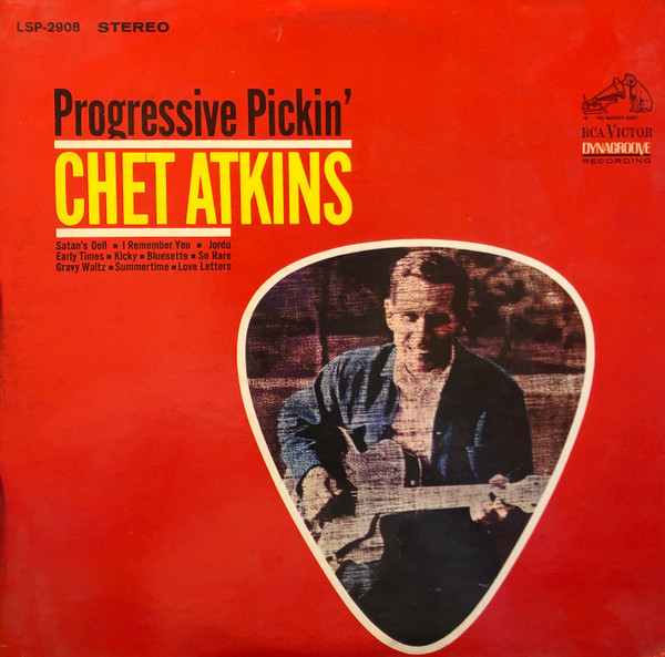 Chet Atkins - Progressive Pickin' (LP, Album, Hol)