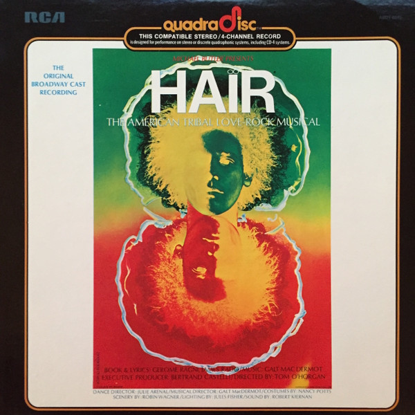 Various - Hair (The American Tribal Love-Rock Musical) (LP, Quad)