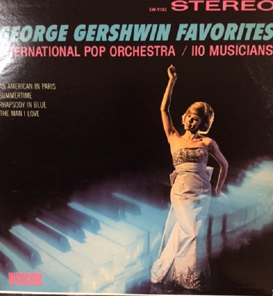 The International Pop Orchestra - George Gershwin Favorites (12", Album, Mono)
