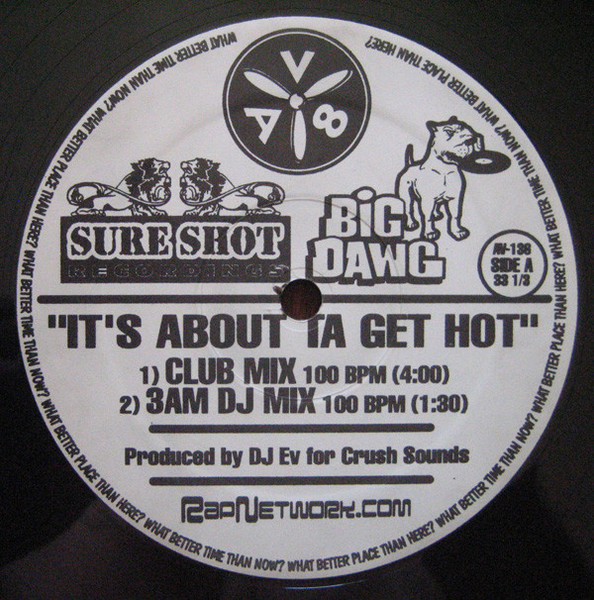 DJ EV - It's About Ta Get Hot (12", Club)