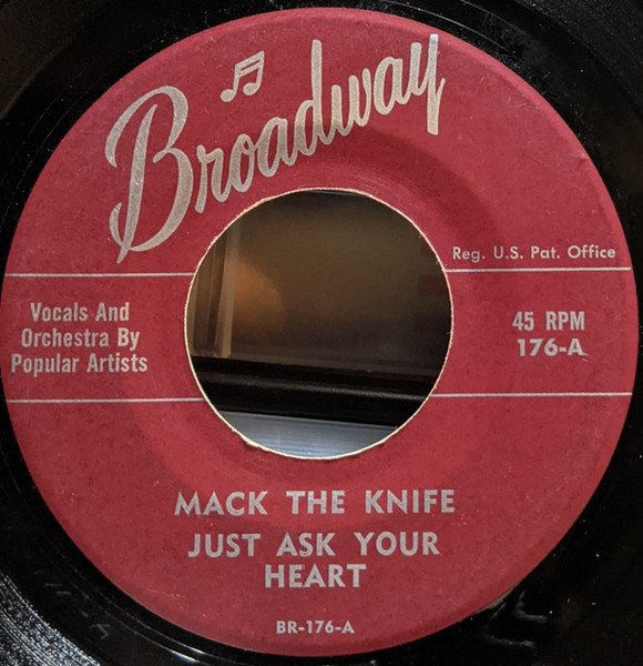Unknown Artist - Mack The Knife / Just Ask Your Heart / Till I Kissed You / Morgen (7", EP)