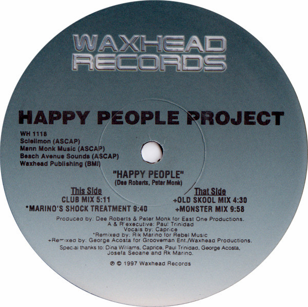 Happy People Project - Happy People (12")
