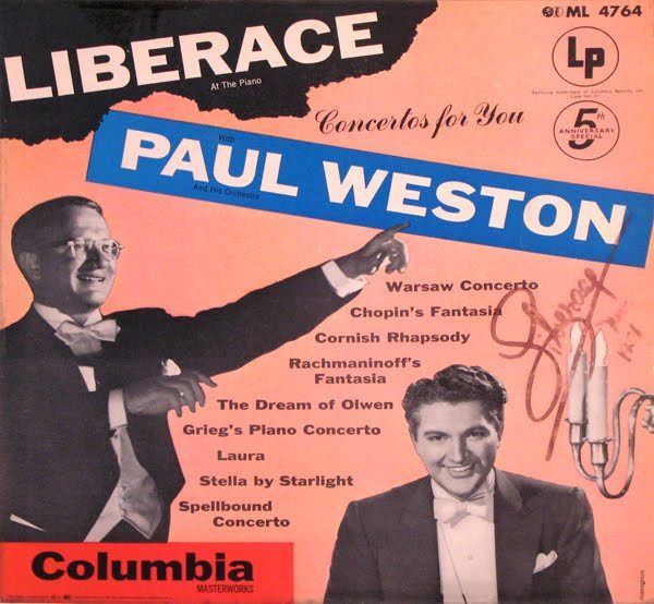 Liberace And Paul Weston (2) - Concertos For You (LP, Album)