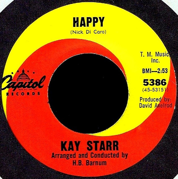 Kay Starr - Happy (7", Single)