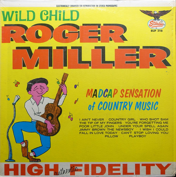 Roger Miller - Wild Child (LP, Album, Club)
