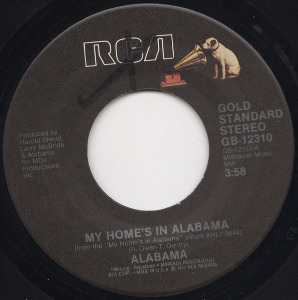 Alabama - My Home's In Alabama (7")