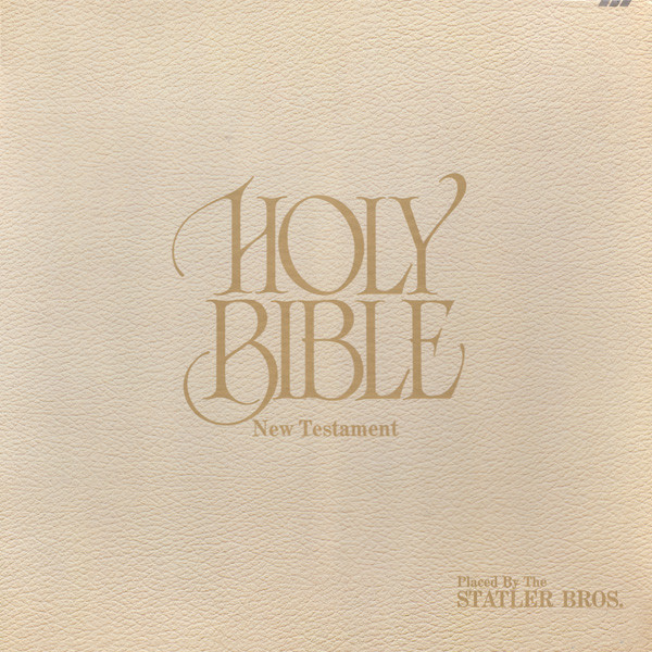 The Statler Brothers - Holy Bible: New Testament (Placed By The Statler Bros.) (LP, Album)
