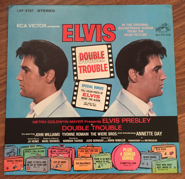 Elvis Presley - Double Trouble (LP, Album, Hol)