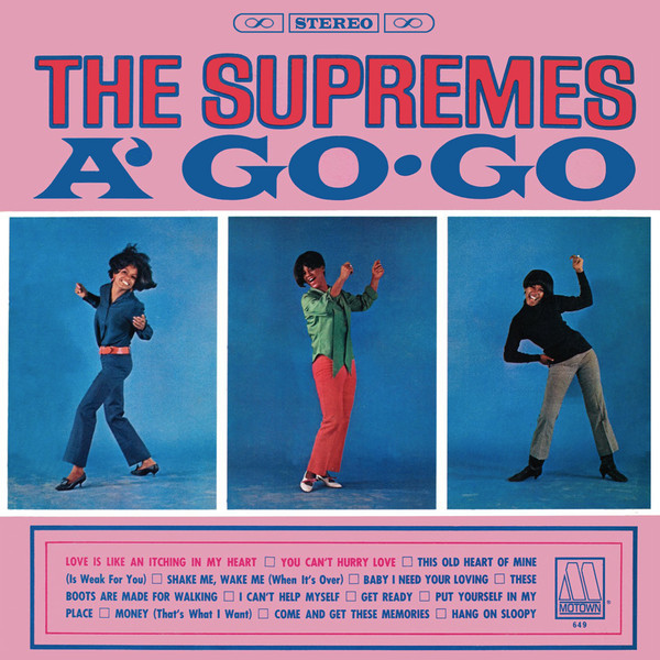 The Supremes - A' Go-Go (LP, Album, Ind)