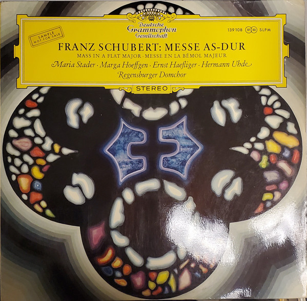Franz Schubert, Maria Stader, Marga Hoeffgen*, Ernst Haefliger, Hermann Uhde, Regensburger Domchor - Messe Nr. 5 As-Dur D. 678 (LP, Album)