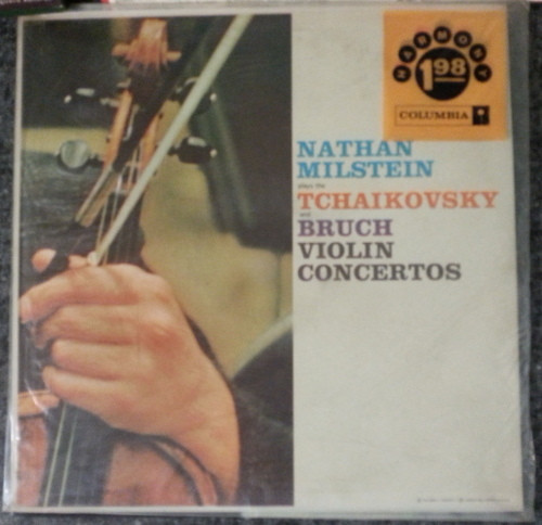 Tchaikovsky*, Nathan Milstein Violin, With The The Chicago Symphony Orchestra Conducted By Frederick Stock, Bruch*, Sir John Barbirolli, New York Philharmonic* - Nathan Milstein Plays The Tchaikovsky And Bruch Violin Concertos (LP, Comp, Mono, RE)