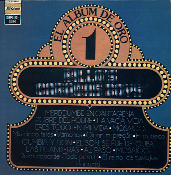 Billo's Caracas Boys - Disco De Oro (LP, Comp)